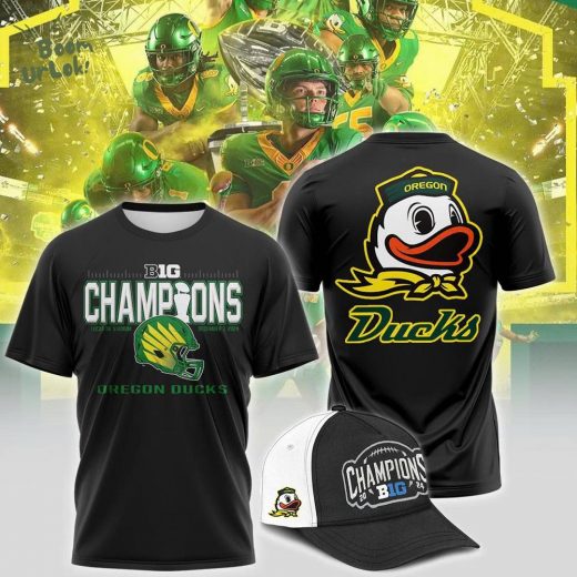 Oregon Football Champions Shirt – 2024 Official Fan Apparel