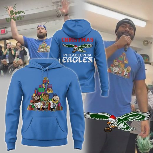 P’Eagles 2024 Christmas Hoodie (Blue Edition)