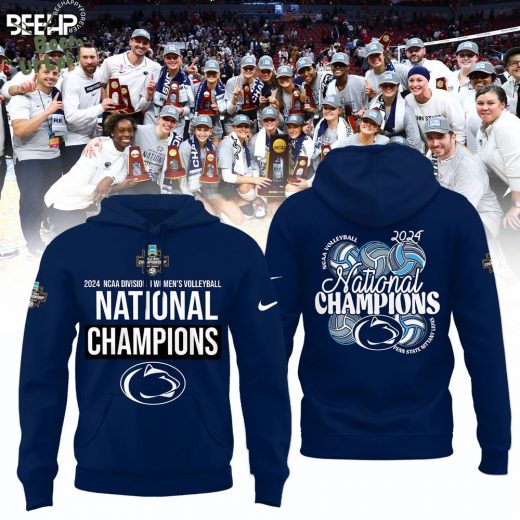 Penn State Nittany Lions 2024 NCAA Women’s Volleyball National Champions Hoodie | Championship Hoodie