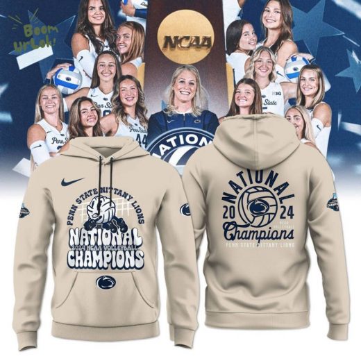 Penn State Nittany Lions 2024 NCAA Women’s Volleyball National Champions Locker Room Hoodie