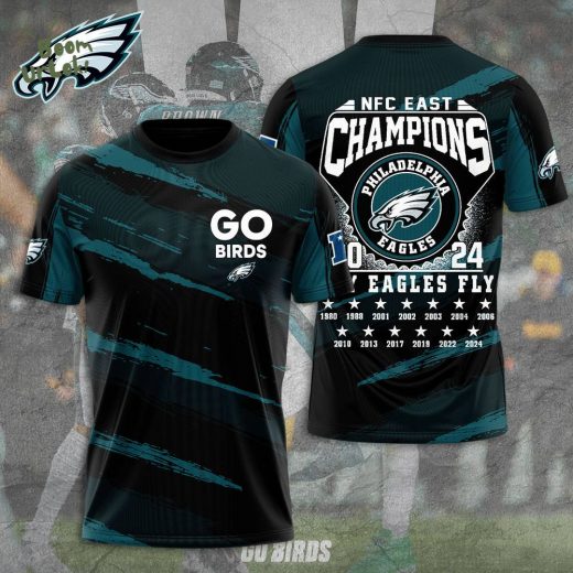 Philadelphia Eagles 3D Apparel T-Shirt – Premium Design 2024