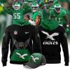 Philadelphia Eagles Nike Kelly Green Arctic Camo 2024 Salute to Service Hoodie