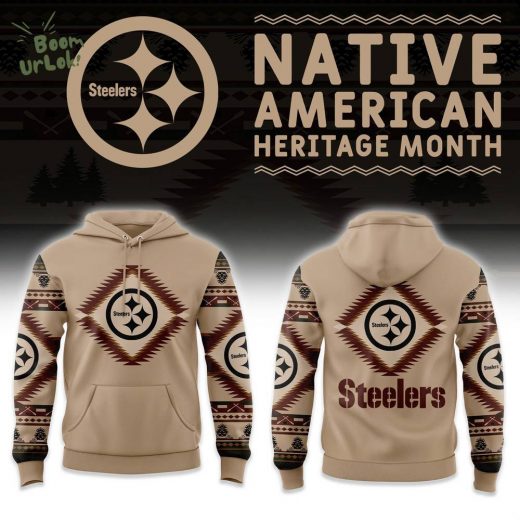 Pittsburgh Steelers Native American Heritage Hoodie 2024 Limited Edition