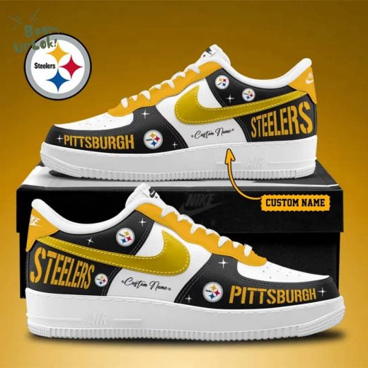 Pittsburgh Steelers Nike Air Force 1 Limited Shoes – 2024/2025 Edition