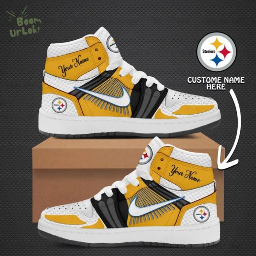 Pittsburgh Steelers Nike Limited AJ1 Shoes – Custom Edition