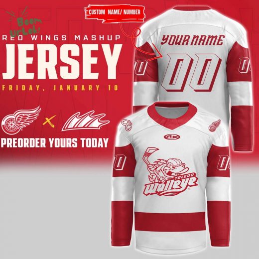 Red Wings x Walleye 2024 Special Edition Jersey – New Release