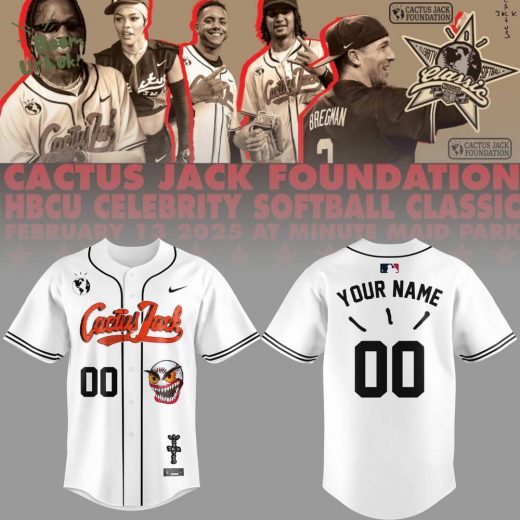 San Francisco Giants 2025 Travis Scott x Cactus Jack Custom Jersey