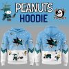 San Jose Sharks Peanuts & Snoopy Night Hoodie – Nike 2024