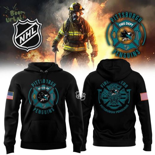 San Jose Sharks x 2024 Firefighter Appreciation Night Premium Hoodie