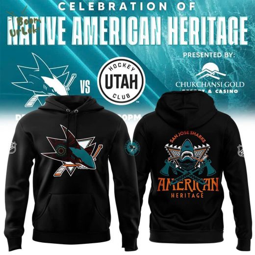 San Jose Sharks x 2024 Native American Heritage Night Premium Hoodie