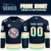 2024 Seattle Kraken NHL Pride Night Premium Limited Custom Jersey