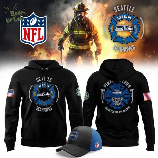 Seattle Seahawks 2024 Firefighter Appreciation Night Premium Limited Hoodie – Exclusive Edition