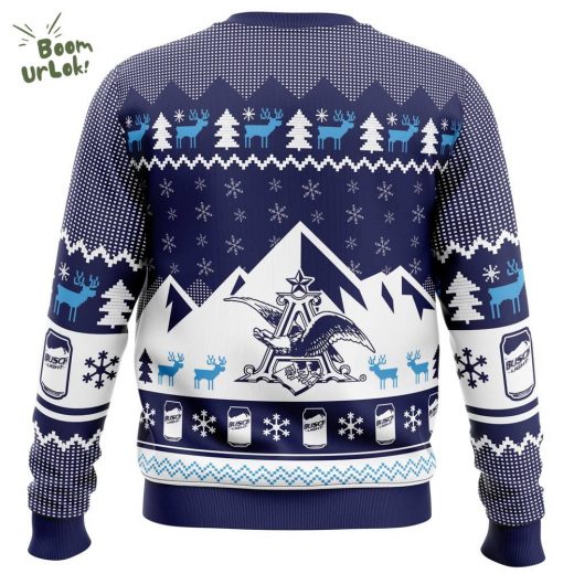 Show Me Your Busch Ugly Christmas Sweater – Beer Lovers Holiday Edition