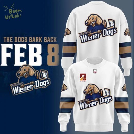 Sioux Falls Stampede “Wiener Dogs” Sweatshirt – Limited Edition 2024