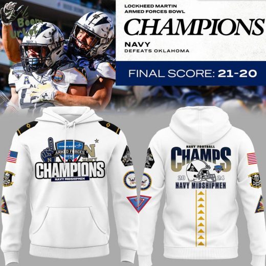 Special Armed Forces Bowl Hoodie – Navy Midshipmen Edition