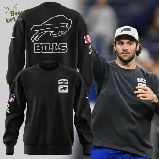 Special Edition Salute to Service Buffalo Bills Sweatshirt – Military Tribute