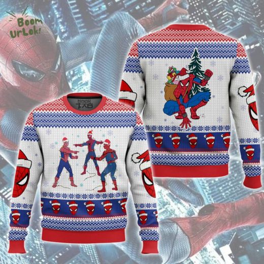 Spider-Man Christmas Ugly Sweater – Marvel Holiday Gear Edition