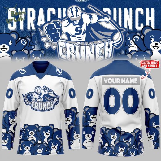 Syracuse Crunch 2024 Personalized Jersey – Custom Name & Number Edition