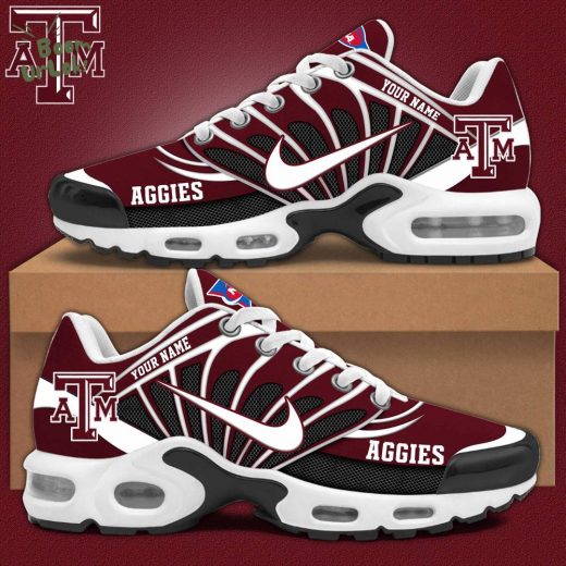 Texas A&M Football Personalized Custom Sneakers – Limited Edition