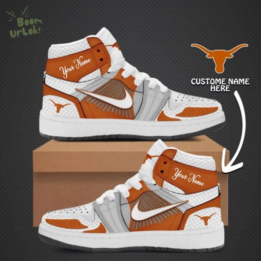 Texas Longhorns Nike Limited Edition AJ1 Shoes – 2024 Fan Collection