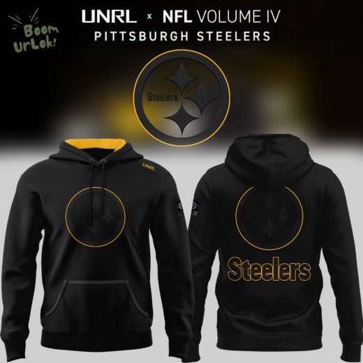 UNRL x NFL Pittsburgh Steelers Limited Edition Hoodie – Exclusive 2024