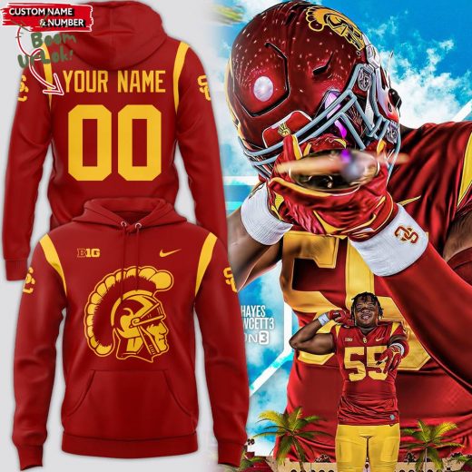 USC Trojans 2024 Custom Name & Number Hoodie – Limited Edition