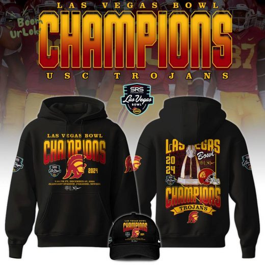 USC Trojans Bowl Champion 2024 Hoodie – Limited Edition Black