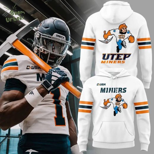 UTEP Football 2024 Limited Edition White Uniform Hoodie