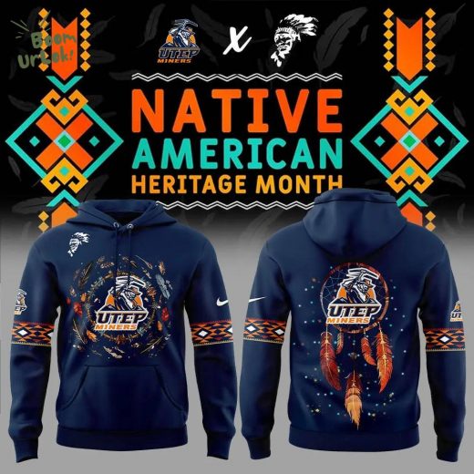 UTEP Football 2024 Native American Heritage Month Nike Hoodie