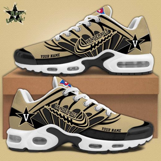 Vanderbilt Football Personalized Air Max Shoes – Custom College Sneakers