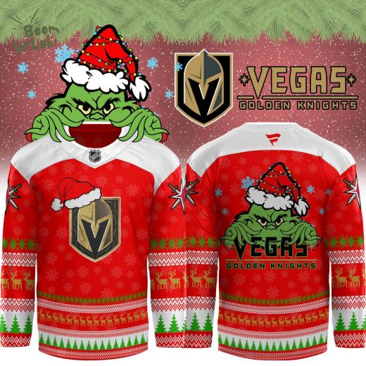 Vegas Golden Knights Limited Edition Christmas Hockey Jersey 2024