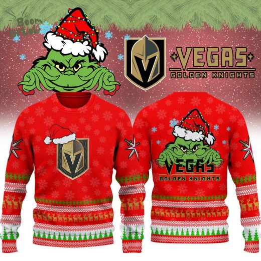 Vegas Golden Knights Limited Edition Christmas Ugly Sweatshirt 2024