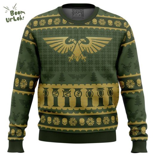 Warhammer 40k Imperium Ugly Christmas Sweater – Sci-Fi Fantasy Christmas Special