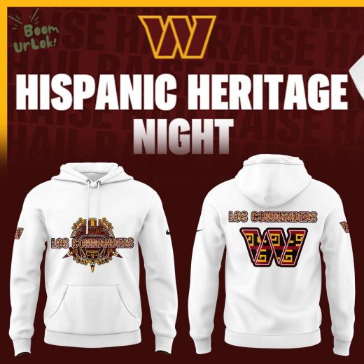 Washington Commanders Hispanic Heritage 2024 Limited Edition Hoodie – NFL Special Edition