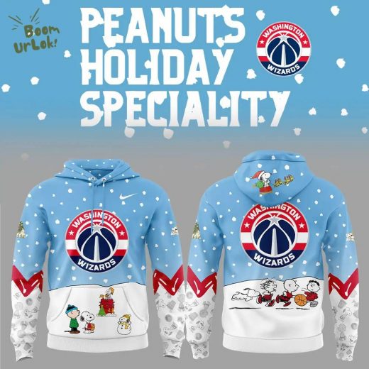 Washington Wizards Peanuts & Snoopy Nike Hoodie – Version 2