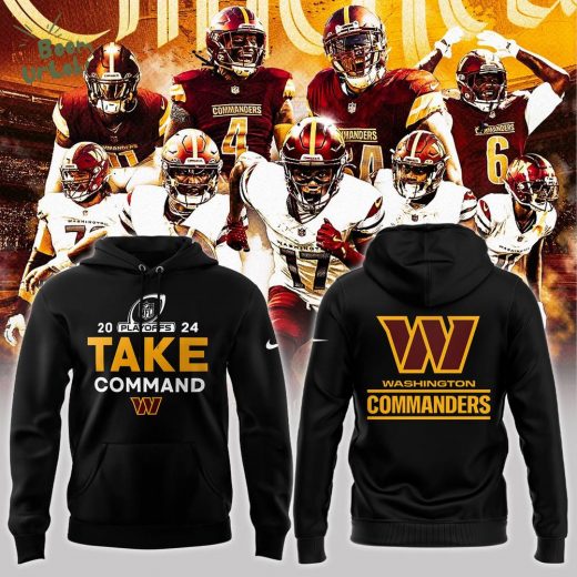 2024 NFL Playoffs Washington Commanders Special Edition Hoodie