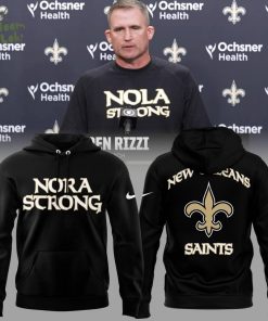 2025 New Orleans Saints “Nola Strong” Limited Edition Hoodie