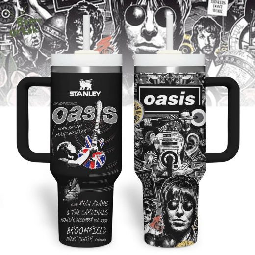 40oz Oasis Maximum Manchester Tumbler with Handle 2024 Edition