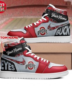 Air Jordan 1 Ohio State Custom Name Edition Shoes