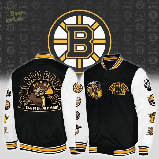 Big Bad Bruins Boston Bomber Jacket – Limited Edition 2024