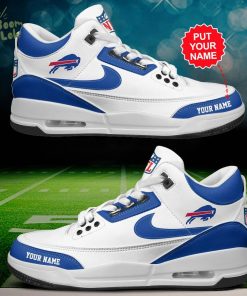 Buffalo Bills Air Jordan 3 Shoes Personalized – Team Spirit Sneakers