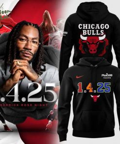 Chicago Bulls Derrick Rose Night Limited Edition Hoodie 2024