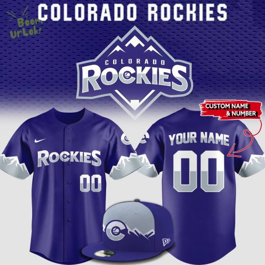 Custom Colorado Rockies Baseball Jersey – Personalized Name & Number