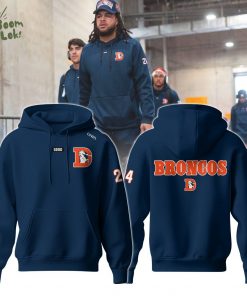 Denver Broncos Navy Hoodie – Limited Edition 2025