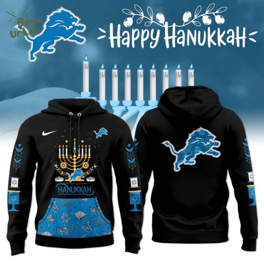 Detroit Lions Festival of Lights 2025 Hoodie