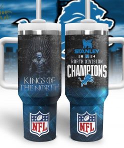 Detroit Lions King of the North Handle Tumbler 2025