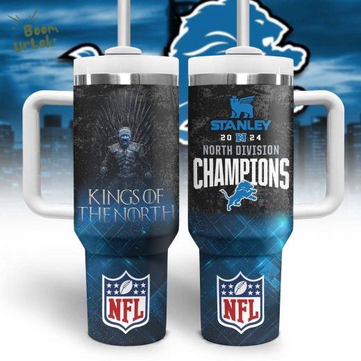 Detroit Lions King of the North Handle Tumbler 2025