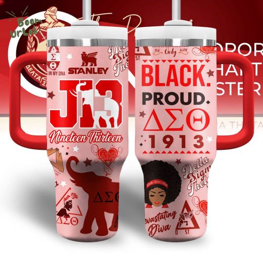 Handle Tumbler Black Round 1913 – Delta Sigma Theta Limited Edition