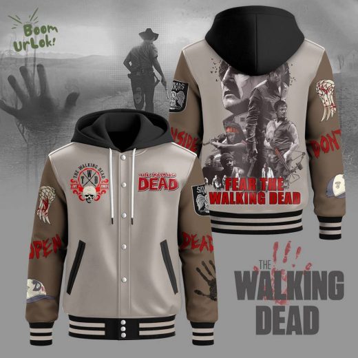 Hooded Baseball Jacket Fear the Walking Dead 2025 Edition