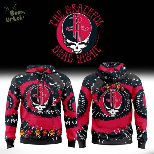 Houston Rockets Grateful Dead Night Hoodie – NBA Collection